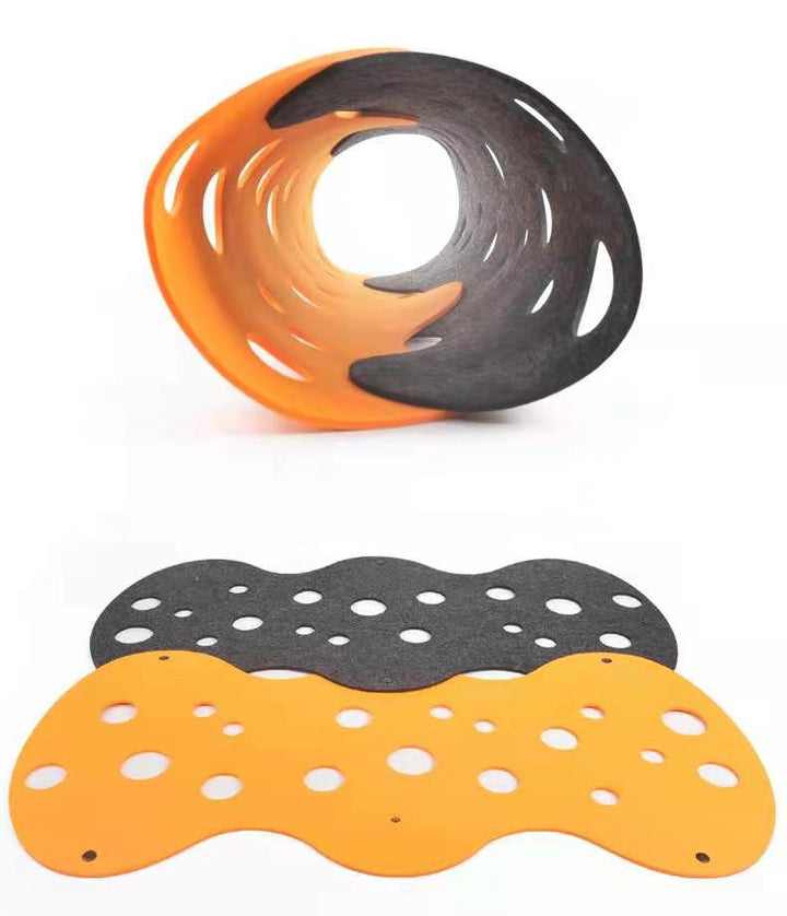 Removable Felt Pet Tunnel Toy For Interactive Pets