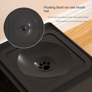 Adjustable Height Stainless Steel Pet Double Bowl Feeder Stand