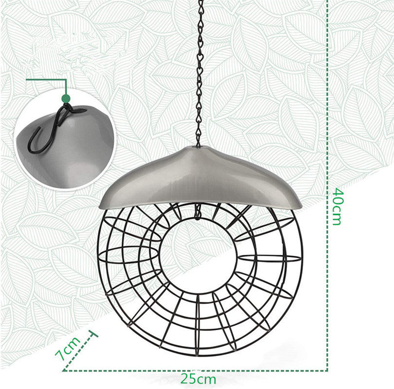 Transform Your Outdoor Space with the Metal Hanging Outdoor Washable Feeder