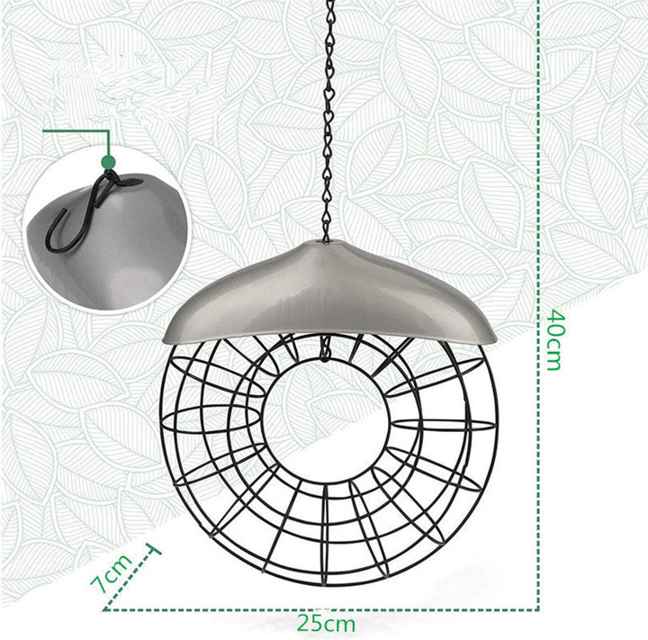 Transform Your Outdoor Space with the Metal Hanging Outdoor Washable Feeder